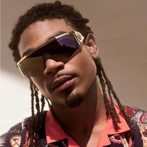 New - Versace Grey New Ve2197 1000/87 Shield Mod 2197 Sunglasses